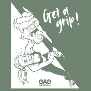 OG Climbing Woman Scoop Tee Design