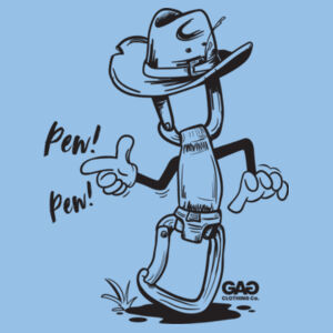 Quickdraw Cowboy Youth Tee Design