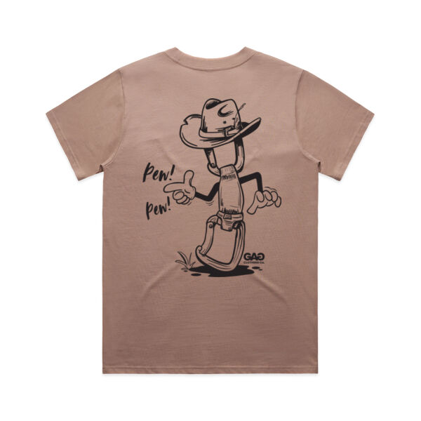 Quickdraw Cowboy Womens Classic Tee Thumbnail