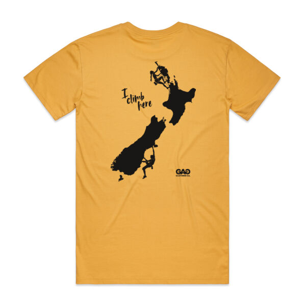 I Climb Here NZ Shirt Thumbnail